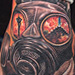 Tattoos - Gas Mask Tattoo - 70318